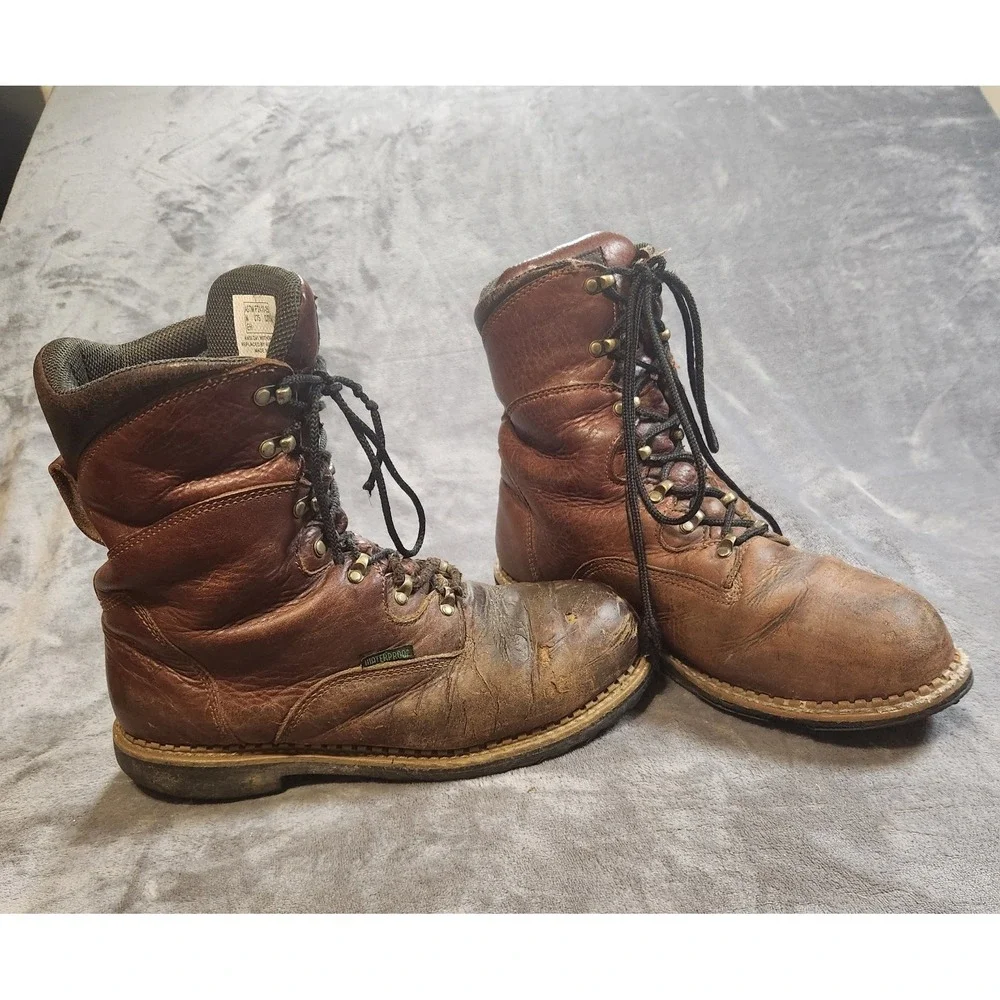 Georgia Boots Mens 11 Brown Leather Renegade 8
